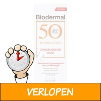 3 x Biodermal SPF 50 zonnelotion