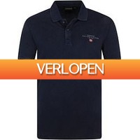 Suitableshop: Napapijri Polo Elbas Navy blauw