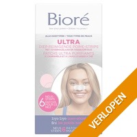 12 x Biore neusstrips Ultra Diep Reinigend