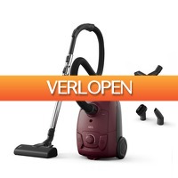 Expert.nl: AEG stofzuiger met zak 5000 Clean AB51C2DR Parket Donkerrood