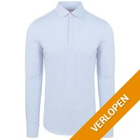 Suitable Camicia Poloshirt Lichtblauw