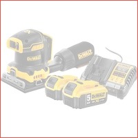 DeWalt DCW200NT-XJ 5,0 Ah Accu (2x) star..