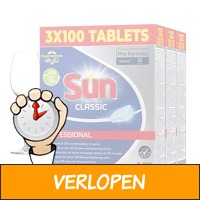 300 x Sun vaatwastabletten Classic