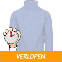 Suitable Half Zip wollen trui