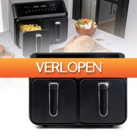 Actie.deals: Dubbele Airfryer XXL 8 liter