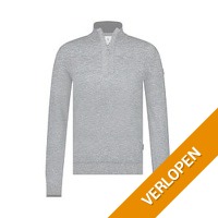 State Of Art Half Zip Trui Indigo