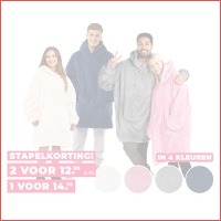 Sevva Teddy Hoodie deken