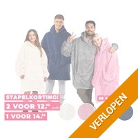 Sevva Teddy Hoodie deken