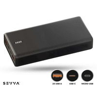 Bekijk de deal van Voordeelvanger.nl: Sevva 20.000 mAh powerbank