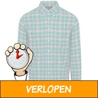 Steppin' Out Flanel Overhemd Ruit Groen