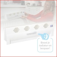 Draadloze radiatorventilator oplaadbaar