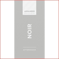 6 x Amando Noir aftershave