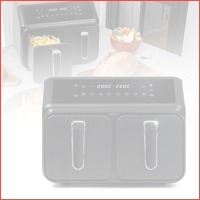 Dubbele airfryer XXL 8 liter