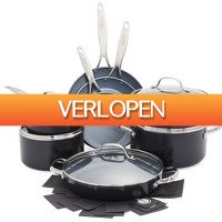 iBOOD Home & Living: GreenPan Valencia Pro keramische pannenset