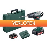 iBOOD.com: Metabo 14,4 V accu schroefboormachine