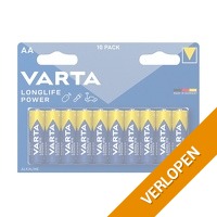 10 Varta Longlife Power AA Batterijen