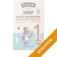 Biobim zuigelingenvoeding 0+ mnd Ekobaby
