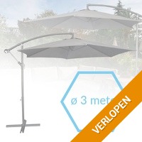 Kantelbare XXL zweefparasol