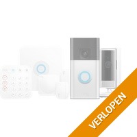 Ring alarmsysteem + indoor cam + battery video doorbell