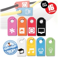 Bekijk de deal van voorHEM.nl: 16 handige kabel labels