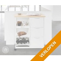 Verrijdbare luxe keukentrolley