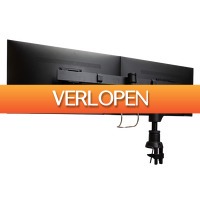 iBOOD Electronics: R-Go Smartbar dubbele monitorarm