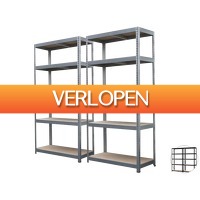 iBOOD DIY: 2 x Metalkas metalen rek