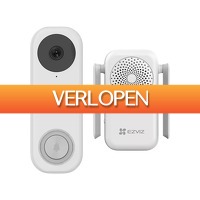 iBOOD Electronics: Ezviz DB1 Pro slimme deurbel en Chime II