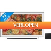 Coolblue.nl 2: Samsung The Frame 75LS03D (2024) + Samsung HW-S800D zwart