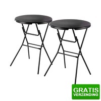 Bekijk de deal van DealDonkey.com 4: 2 x Bardi inklapbare statafels