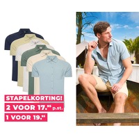 Bekijk de deal van Voordeelvanger.nl 2: Mario Russo Jersey overhemd