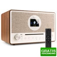 Bekijk de deal van MaxiAxi.com: Audizio Lucca stereo DAB radio