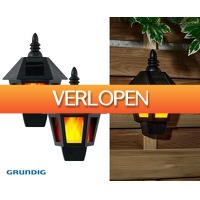 Voordeelvanger.nl 2: 2 x Solar lamp klassieke met vlameffect