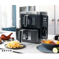 Bekijk de deal van Voordeelvanger.nl: SEVVA double stack airfryer XXL