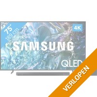 Samsung QLED 4 K 75Q64D (2024) + Soundbar
