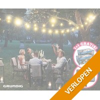2 x XL solar lichtslinger met 50 lampjes 6,9 M