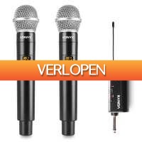 MaxiAxi.com: Vonyx WM552 plug-in draadloze microfoonset
