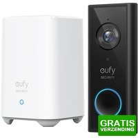 Bekijk de deal van Expert.nl: Eufy slimme deurbel Video Doorbell 2 K + HomeBase 2 zwart