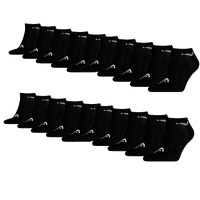 Bekijk de deal van 1dagactie.nl: Head Sokken Sneaker 20-pack zwart