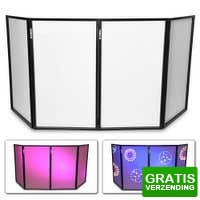 Bekijk de deal van MaxiAxi.com: Vonyx DB2 inklapbaar DJ booth scherm