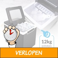 IJsblokjesmachine met groot reservoir