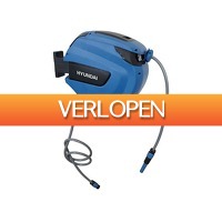 DealDonkey.com: Hyundai - Wandslangenbox XL - 30 meter tuinslang met automatische oprolfunctie