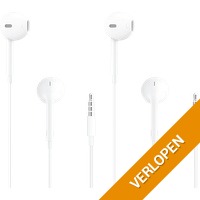 2 x Apple earpods