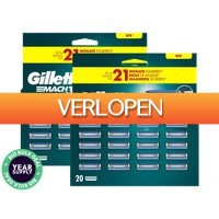 iBOOD.com: 40 x Gilette Mach3 scheermesje