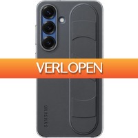 Coolblue.nl 1: Samsung S25 Standing Grip Back Cover zwart