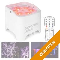 BeamZ BBP96SW Battery Uplight Par 6 x 12W WDMX