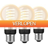 Coolblue.nl 1: Philips Hue Filamentlamp White Ambiance Standaard E27 3-pack