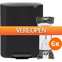 Coolblue.nl 2: Brabantia Bo Pedal Bin 60 liter + vuilniszakken