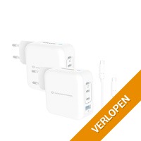 2 x Conceptronic 4-poorts lader