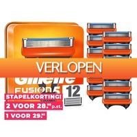 Voordeelvanger.nl: 12-pack Gillette Fusion5